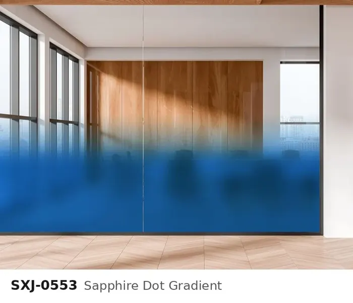 SXJ 0553 sapphire dot gradient