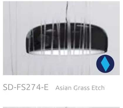 SD FS274 asian grass etch