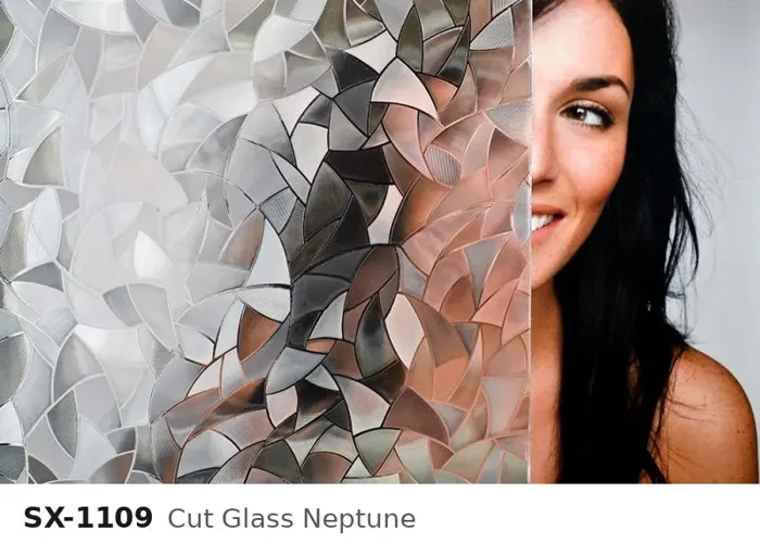 SX 1109 cut glass neptune