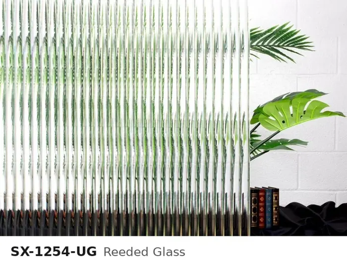 SX 1254 UG reeded glass