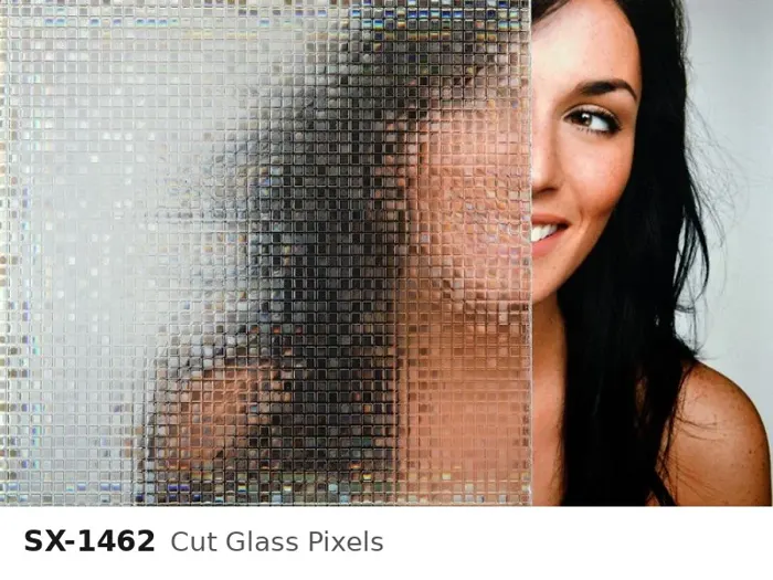 SX 1462 cut glass pixels