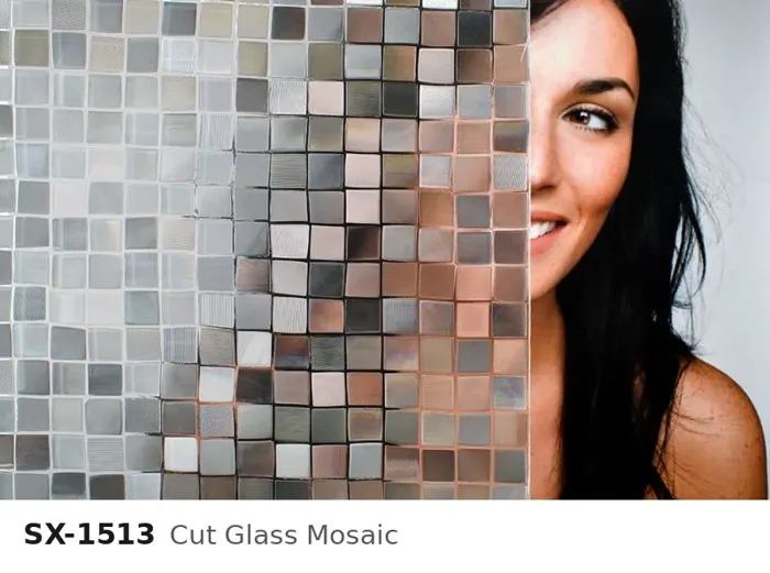 SX 1513 cut glass mosaic