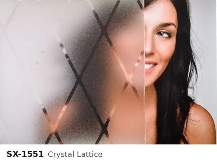 SX 1551 crystal lattice