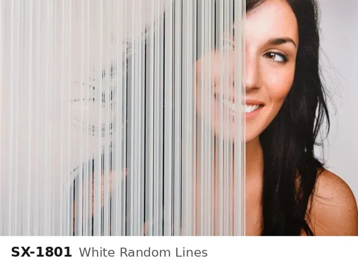SX 1801 white random lines