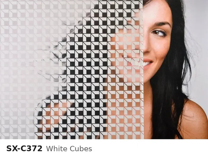 SX C372 white cubes