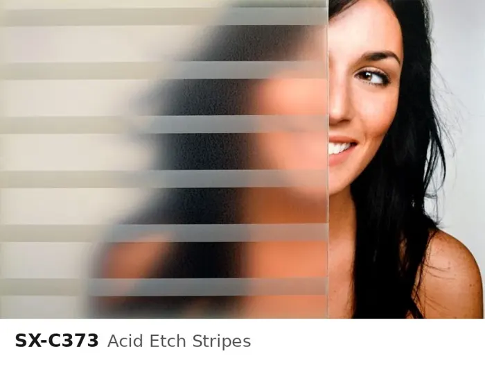 SX C373 acid etch stripes