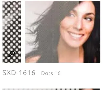 SXD 1616 dots 16