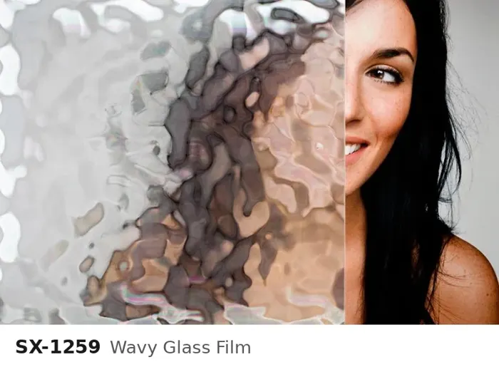 SX 1259 wavy glass film