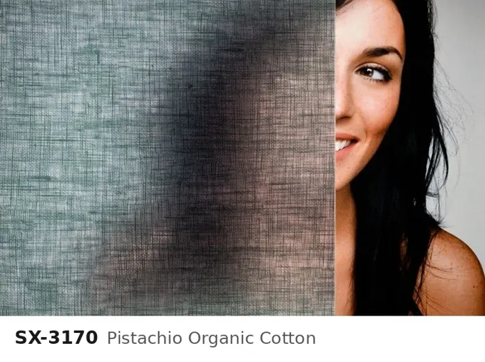 SX 3170 pistachio organic cotton
