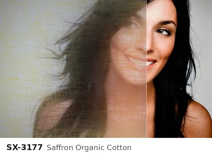 SX 3177 saffron organic cotton