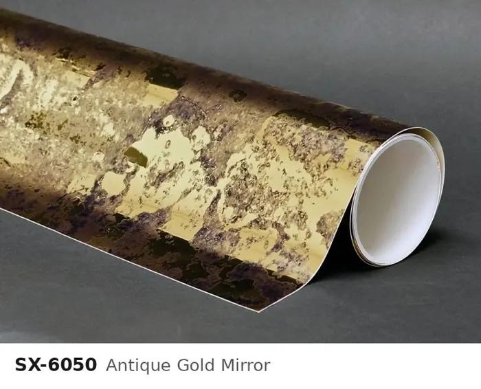 SX 6050 antique gold mirror