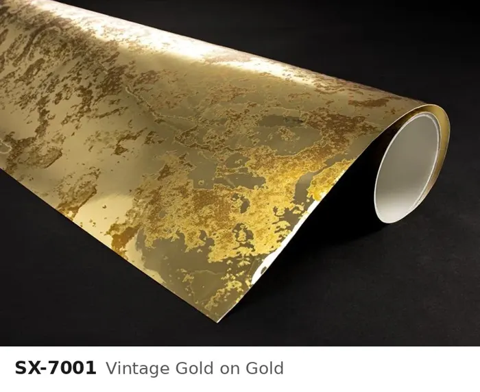SX 7001 vintage gold on gold