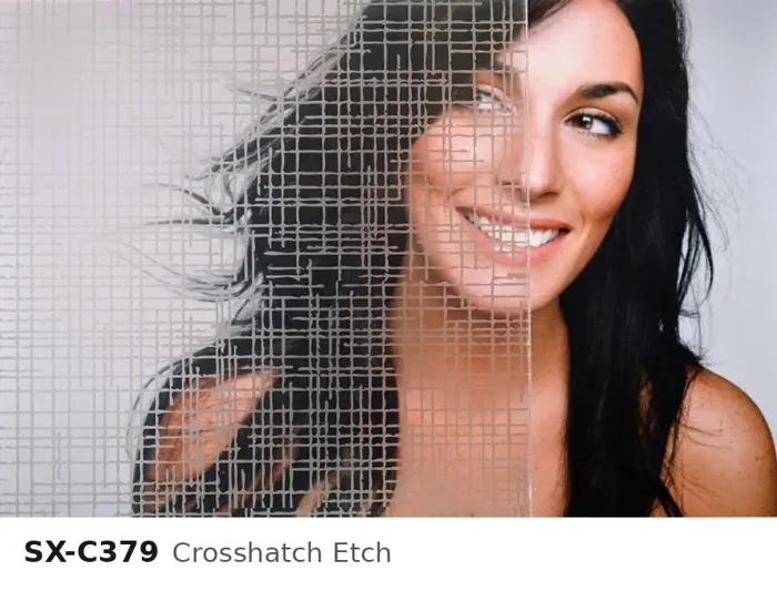 SX C379 crosshatch etch