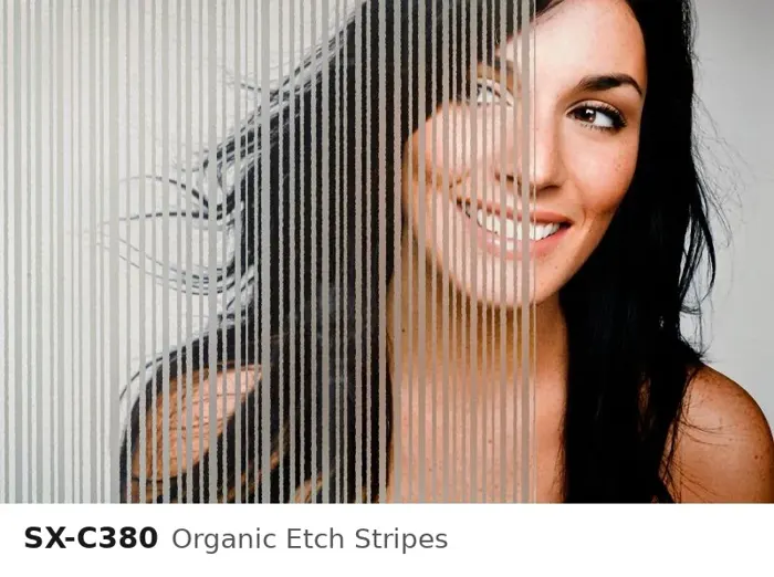 SX C380 organic etch stripes