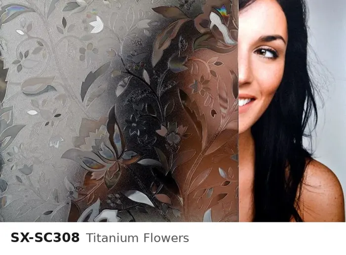SX SC308 titanium flowers