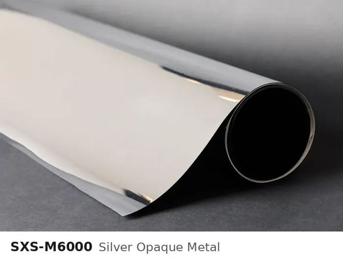 SXS M6000 silver opaque metal