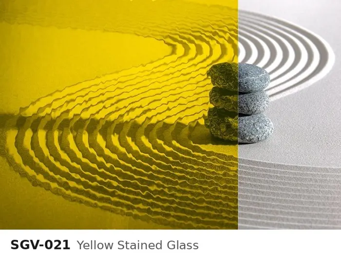 SGV 021 yellow stained glass