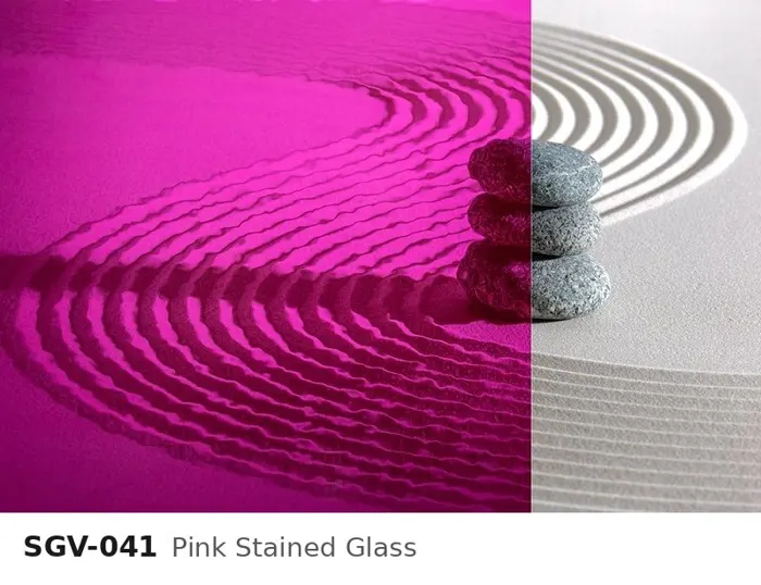 SGV 041 pink stained glass