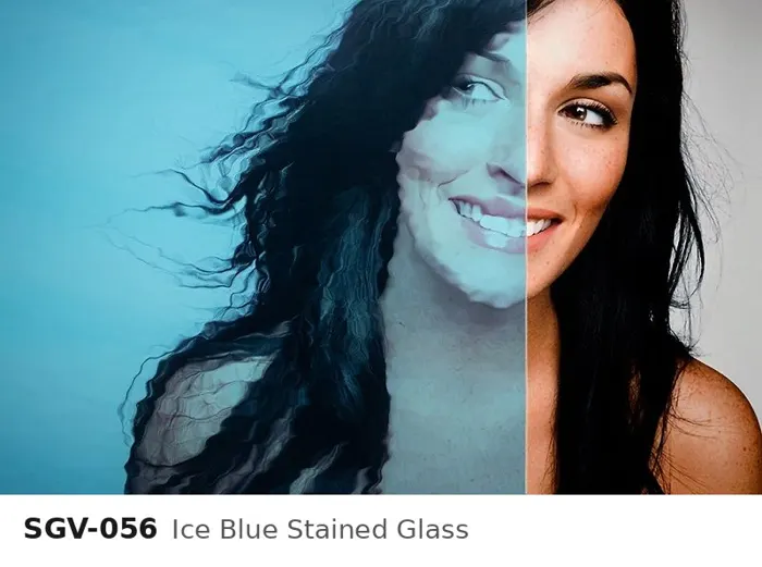 SGV 056 ice blue stained glass