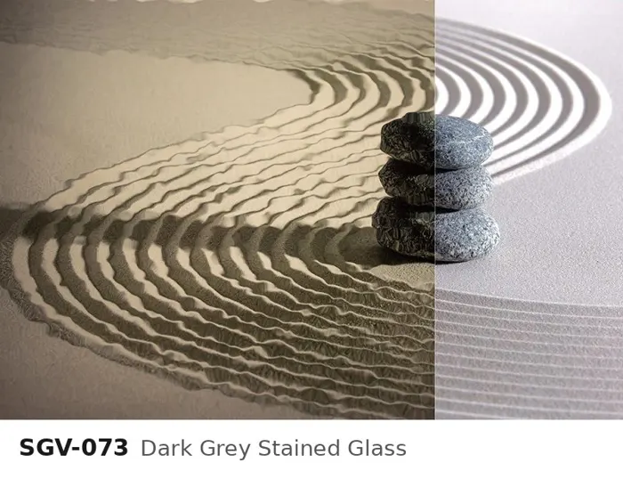 SGV 073 dark grey stained glass