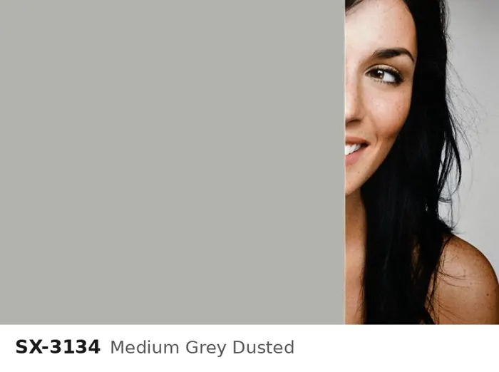 SX 3134 medium grey dusted