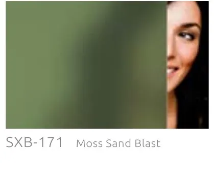 SXB 171 moss sand blast
