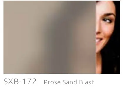 SXB 172 prose sand blast