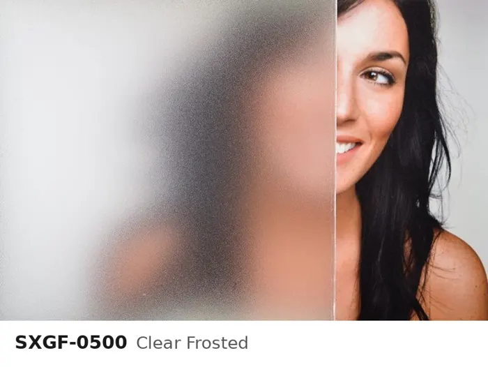SXGF 0500 clear frosted