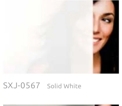SXJ 0567 solid white
