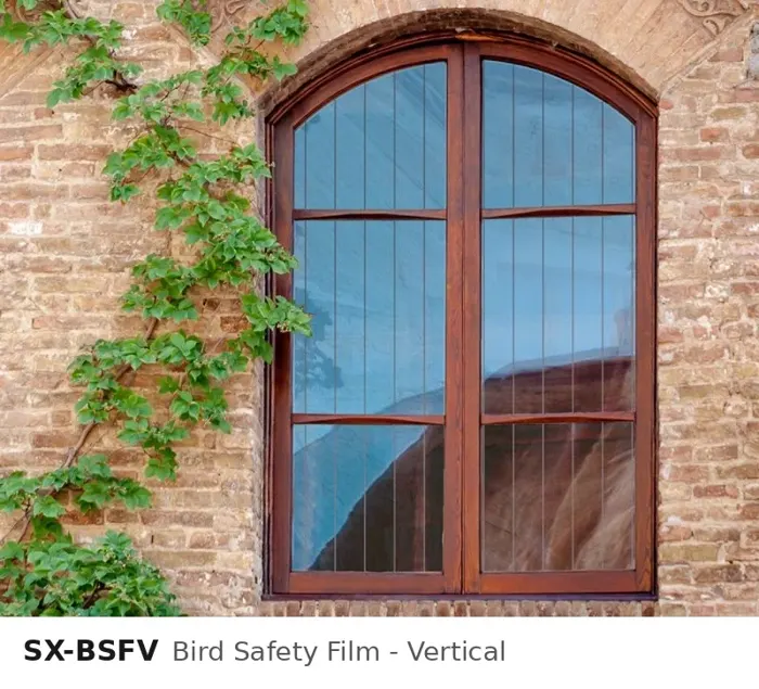 SX BSFV bird safety film vertical
