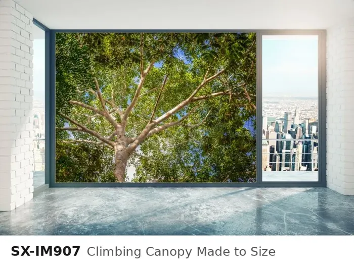 SX IM907 climbing canopy made to size