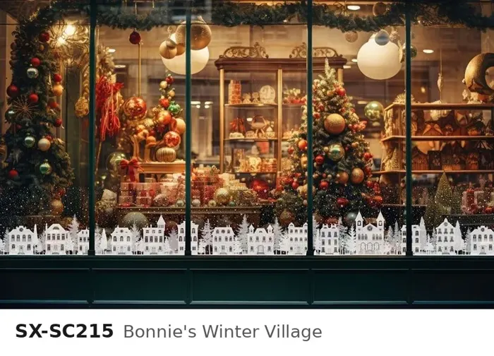 SX SC215 bonnie s winter village
