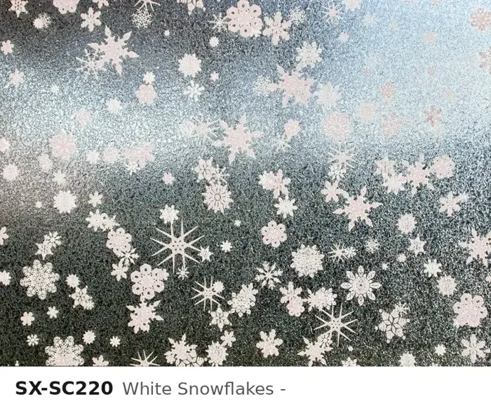 SX SC220 white snowflakes