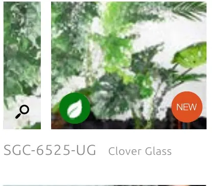SGC 6525 UG clover glass