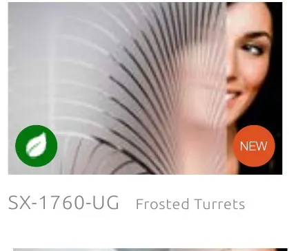 SX 1760 UG frosted turrets