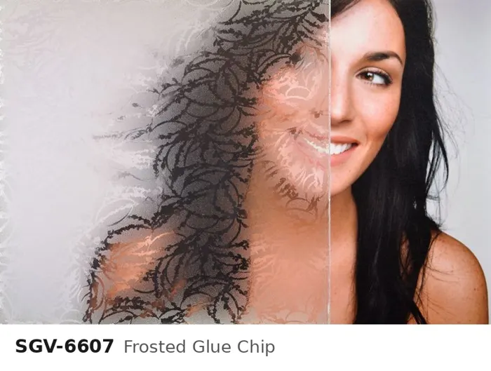 SGV 6607 frosted glue chip