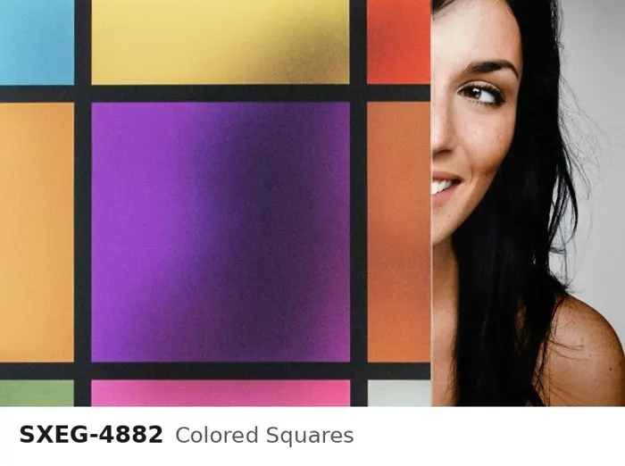 SXEG 4882 colored squares