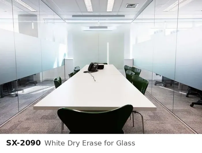 SX 2090 white dry erase for glass