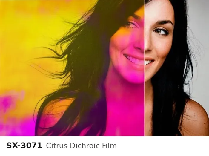 SX 3071 citrus dichroic film