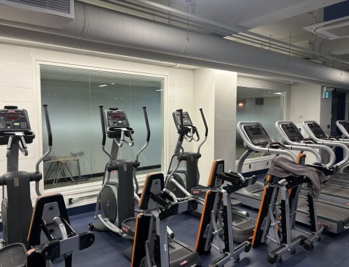 Film givrée pour un gym